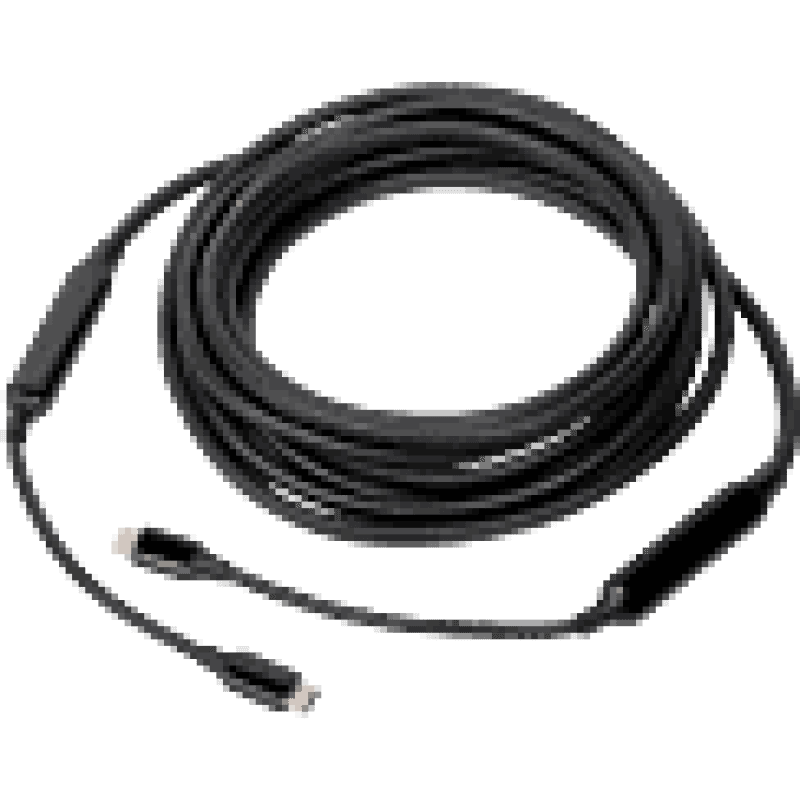 High-quality USB-C cable for professional audiovisual and video conferencing setups.